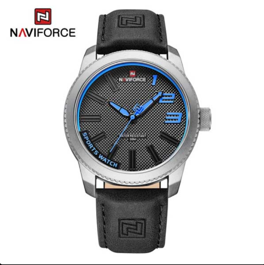 Naviforce NF9202 Men's Sports Leather Watch - Image 2